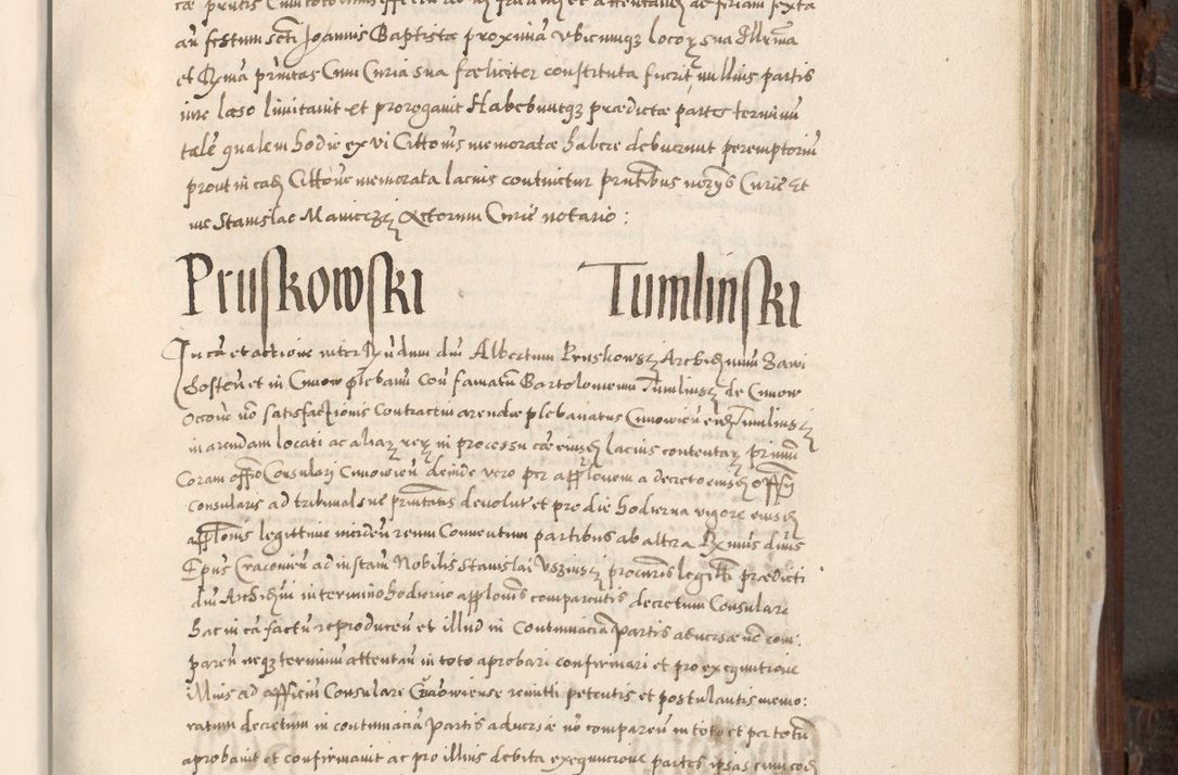 Zdjęcie nr 500 dla obiektu archiwalnego: Acta actorum, constitutionum, obligationum, resignationum, quietationum tempore R. D. Petr Myszkowski, episcopi Cracoviensis, qui post mortem R. D. Francisci Krasiński, episcopi Cracoviensis solius Dei optimi maximi benignitate, Serenissimi Stephani regis Poloniase favore et clementia ex Plocensi ad Cracoviensem auctoritate Ssmi Gregorii XIII successit ab anno 1577 mense Novembri ad annum 1591 mensem Aprilem successive acticatorum.