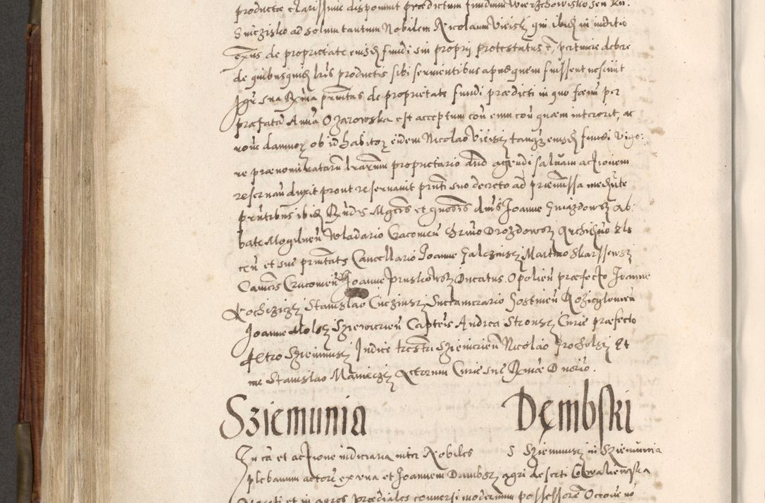 Zdjęcie nr 497 dla obiektu archiwalnego: Acta actorum, constitutionum, obligationum, resignationum, quietationum tempore R. D. Petr Myszkowski, episcopi Cracoviensis, qui post mortem R. D. Francisci Krasiński, episcopi Cracoviensis solius Dei optimi maximi benignitate, Serenissimi Stephani regis Poloniase favore et clementia ex Plocensi ad Cracoviensem auctoritate Ssmi Gregorii XIII successit ab anno 1577 mense Novembri ad annum 1591 mensem Aprilem successive acticatorum.