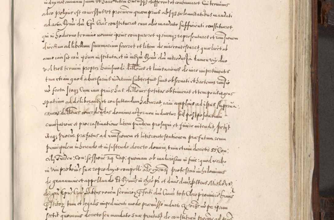 Zdjęcie nr 484 dla obiektu archiwalnego: Acta actorum, constitutionum, obligationum, resignationum, quietationum tempore R. D. Petr Myszkowski, episcopi Cracoviensis, qui post mortem R. D. Francisci Krasiński, episcopi Cracoviensis solius Dei optimi maximi benignitate, Serenissimi Stephani regis Poloniase favore et clementia ex Plocensi ad Cracoviensem auctoritate Ssmi Gregorii XIII successit ab anno 1577 mense Novembri ad annum 1591 mensem Aprilem successive acticatorum.