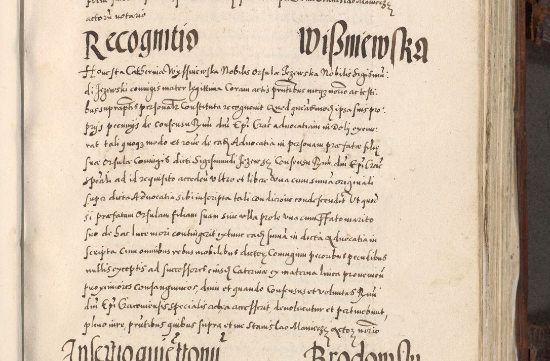 Zdjęcie nr 480 dla obiektu archiwalnego: Acta actorum, constitutionum, obligationum, resignationum, quietationum tempore R. D. Petr Myszkowski, episcopi Cracoviensis, qui post mortem R. D. Francisci Krasiński, episcopi Cracoviensis solius Dei optimi maximi benignitate, Serenissimi Stephani regis Poloniase favore et clementia ex Plocensi ad Cracoviensem auctoritate Ssmi Gregorii XIII successit ab anno 1577 mense Novembri ad annum 1591 mensem Aprilem successive acticatorum.