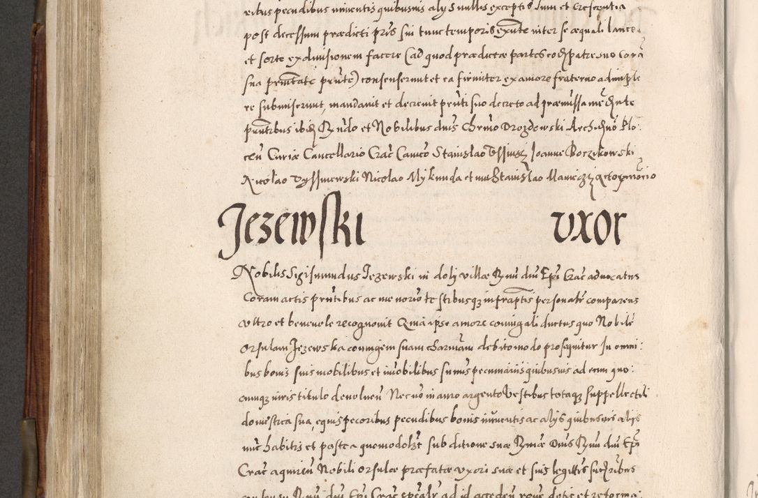 Zdjęcie nr 479 dla obiektu archiwalnego: Acta actorum, constitutionum, obligationum, resignationum, quietationum tempore R. D. Petr Myszkowski, episcopi Cracoviensis, qui post mortem R. D. Francisci Krasiński, episcopi Cracoviensis solius Dei optimi maximi benignitate, Serenissimi Stephani regis Poloniase favore et clementia ex Plocensi ad Cracoviensem auctoritate Ssmi Gregorii XIII successit ab anno 1577 mense Novembri ad annum 1591 mensem Aprilem successive acticatorum.