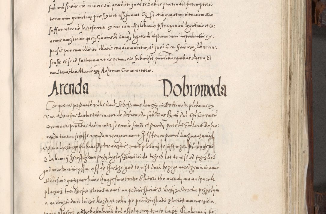 Zdjęcie nr 472 dla obiektu archiwalnego: Acta actorum, constitutionum, obligationum, resignationum, quietationum tempore R. D. Petr Myszkowski, episcopi Cracoviensis, qui post mortem R. D. Francisci Krasiński, episcopi Cracoviensis solius Dei optimi maximi benignitate, Serenissimi Stephani regis Poloniase favore et clementia ex Plocensi ad Cracoviensem auctoritate Ssmi Gregorii XIII successit ab anno 1577 mense Novembri ad annum 1591 mensem Aprilem successive acticatorum.