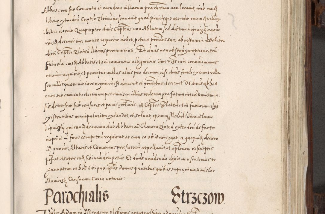 Zdjęcie nr 470 dla obiektu archiwalnego: Acta actorum, constitutionum, obligationum, resignationum, quietationum tempore R. D. Petr Myszkowski, episcopi Cracoviensis, qui post mortem R. D. Francisci Krasiński, episcopi Cracoviensis solius Dei optimi maximi benignitate, Serenissimi Stephani regis Poloniase favore et clementia ex Plocensi ad Cracoviensem auctoritate Ssmi Gregorii XIII successit ab anno 1577 mense Novembri ad annum 1591 mensem Aprilem successive acticatorum.