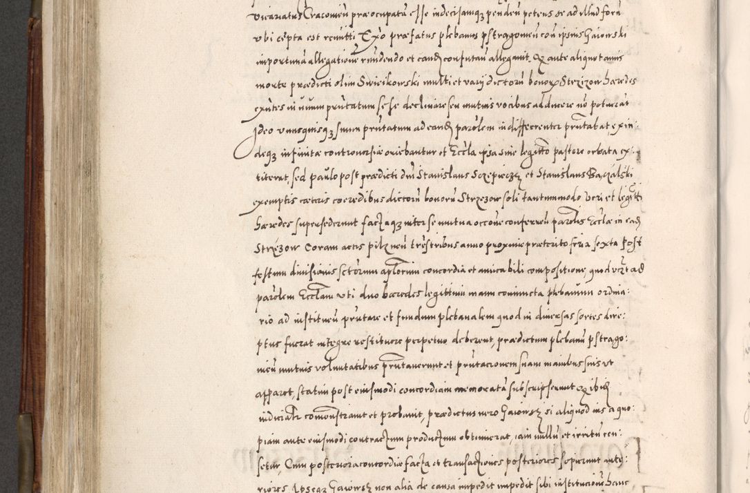 Zdjęcie nr 471 dla obiektu archiwalnego: Acta actorum, constitutionum, obligationum, resignationum, quietationum tempore R. D. Petr Myszkowski, episcopi Cracoviensis, qui post mortem R. D. Francisci Krasiński, episcopi Cracoviensis solius Dei optimi maximi benignitate, Serenissimi Stephani regis Poloniase favore et clementia ex Plocensi ad Cracoviensem auctoritate Ssmi Gregorii XIII successit ab anno 1577 mense Novembri ad annum 1591 mensem Aprilem successive acticatorum.