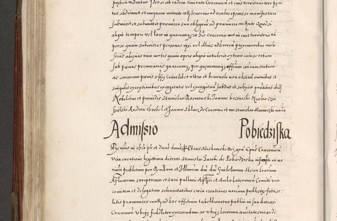 Zdjęcie nr 453 dla obiektu archiwalnego: Acta actorum, constitutionum, obligationum, resignationum, quietationum tempore R. D. Petr Myszkowski, episcopi Cracoviensis, qui post mortem R. D. Francisci Krasiński, episcopi Cracoviensis solius Dei optimi maximi benignitate, Serenissimi Stephani regis Poloniase favore et clementia ex Plocensi ad Cracoviensem auctoritate Ssmi Gregorii XIII successit ab anno 1577 mense Novembri ad annum 1591 mensem Aprilem successive acticatorum.