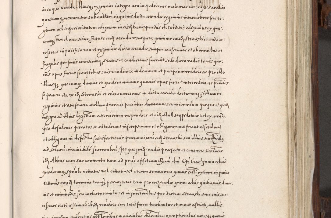 Zdjęcie nr 450 dla obiektu archiwalnego: Acta actorum, constitutionum, obligationum, resignationum, quietationum tempore R. D. Petr Myszkowski, episcopi Cracoviensis, qui post mortem R. D. Francisci Krasiński, episcopi Cracoviensis solius Dei optimi maximi benignitate, Serenissimi Stephani regis Poloniase favore et clementia ex Plocensi ad Cracoviensem auctoritate Ssmi Gregorii XIII successit ab anno 1577 mense Novembri ad annum 1591 mensem Aprilem successive acticatorum.