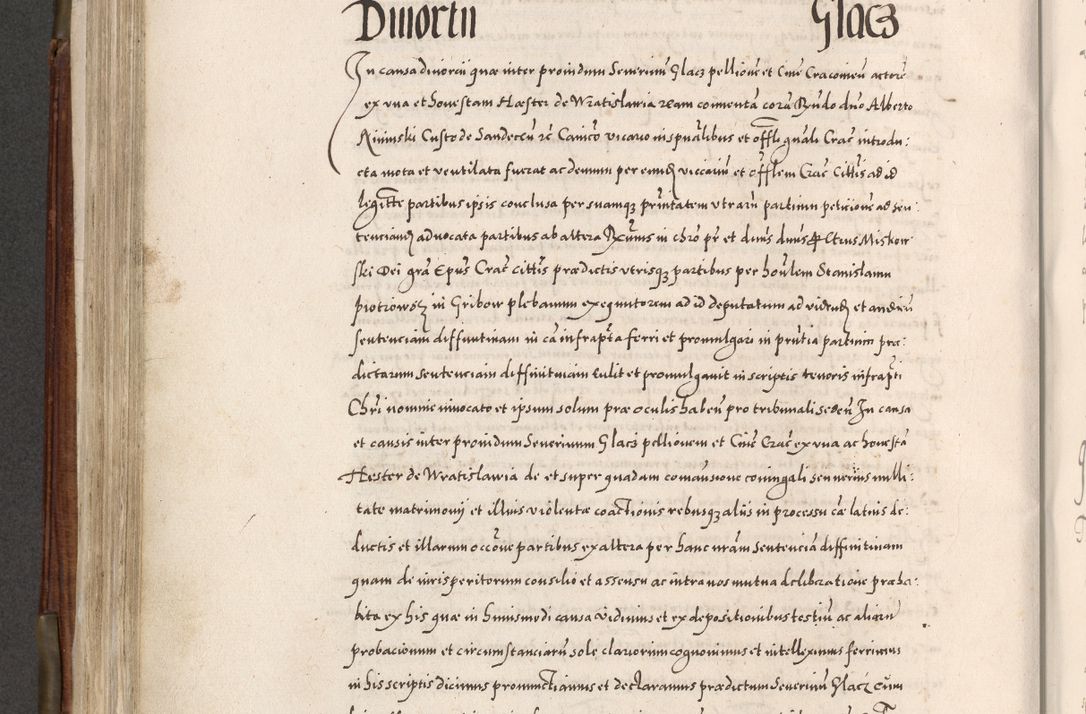 Zdjęcie nr 451 dla obiektu archiwalnego: Acta actorum, constitutionum, obligationum, resignationum, quietationum tempore R. D. Petr Myszkowski, episcopi Cracoviensis, qui post mortem R. D. Francisci Krasiński, episcopi Cracoviensis solius Dei optimi maximi benignitate, Serenissimi Stephani regis Poloniase favore et clementia ex Plocensi ad Cracoviensem auctoritate Ssmi Gregorii XIII successit ab anno 1577 mense Novembri ad annum 1591 mensem Aprilem successive acticatorum.
