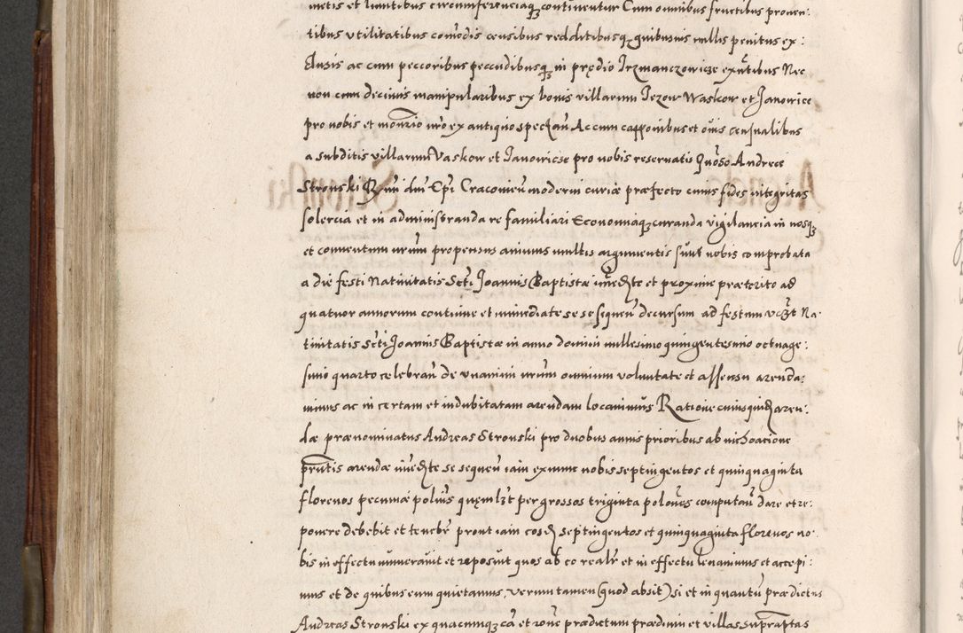 Zdjęcie nr 447 dla obiektu archiwalnego: Acta actorum, constitutionum, obligationum, resignationum, quietationum tempore R. D. Petr Myszkowski, episcopi Cracoviensis, qui post mortem R. D. Francisci Krasiński, episcopi Cracoviensis solius Dei optimi maximi benignitate, Serenissimi Stephani regis Poloniase favore et clementia ex Plocensi ad Cracoviensem auctoritate Ssmi Gregorii XIII successit ab anno 1577 mense Novembri ad annum 1591 mensem Aprilem successive acticatorum.