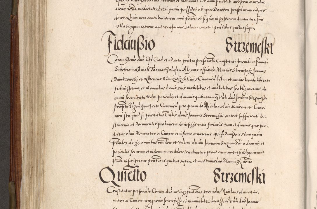 Zdjęcie nr 423 dla obiektu archiwalnego: Acta actorum, constitutionum, obligationum, resignationum, quietationum tempore R. D. Petr Myszkowski, episcopi Cracoviensis, qui post mortem R. D. Francisci Krasiński, episcopi Cracoviensis solius Dei optimi maximi benignitate, Serenissimi Stephani regis Poloniase favore et clementia ex Plocensi ad Cracoviensem auctoritate Ssmi Gregorii XIII successit ab anno 1577 mense Novembri ad annum 1591 mensem Aprilem successive acticatorum.