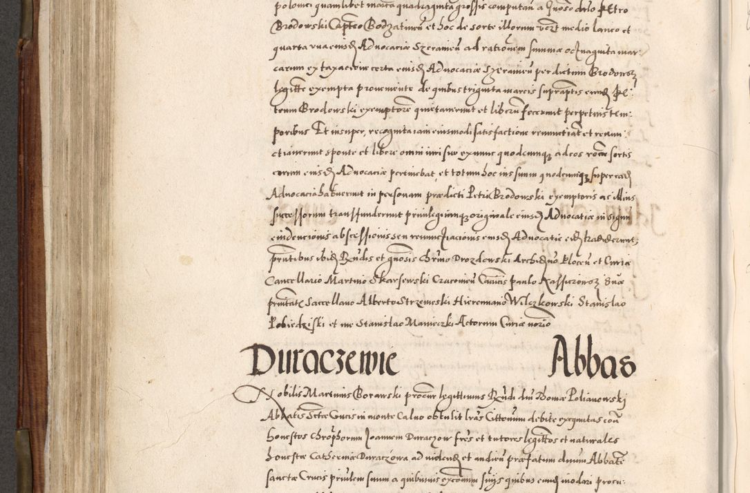 Zdjęcie nr 419 dla obiektu archiwalnego: Acta actorum, constitutionum, obligationum, resignationum, quietationum tempore R. D. Petr Myszkowski, episcopi Cracoviensis, qui post mortem R. D. Francisci Krasiński, episcopi Cracoviensis solius Dei optimi maximi benignitate, Serenissimi Stephani regis Poloniase favore et clementia ex Plocensi ad Cracoviensem auctoritate Ssmi Gregorii XIII successit ab anno 1577 mense Novembri ad annum 1591 mensem Aprilem successive acticatorum.