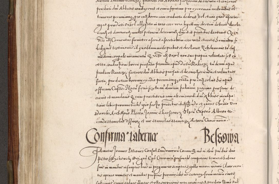 Zdjęcie nr 409 dla obiektu archiwalnego: Acta actorum, constitutionum, obligationum, resignationum, quietationum tempore R. D. Petr Myszkowski, episcopi Cracoviensis, qui post mortem R. D. Francisci Krasiński, episcopi Cracoviensis solius Dei optimi maximi benignitate, Serenissimi Stephani regis Poloniase favore et clementia ex Plocensi ad Cracoviensem auctoritate Ssmi Gregorii XIII successit ab anno 1577 mense Novembri ad annum 1591 mensem Aprilem successive acticatorum.