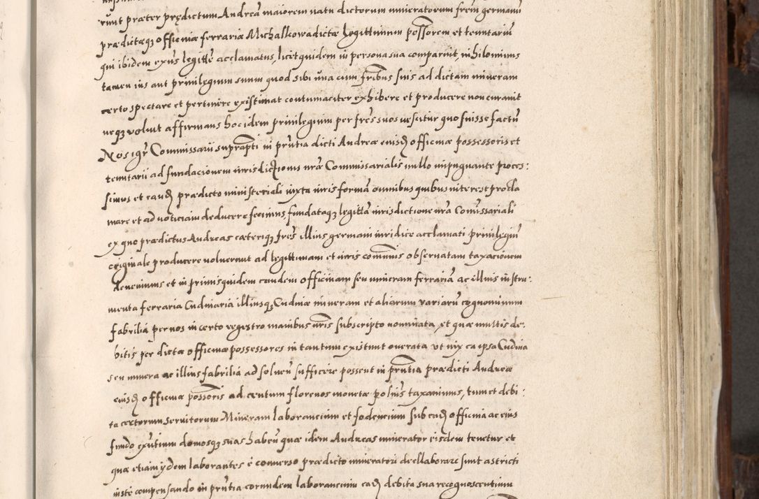 Zdjęcie nr 404 dla obiektu archiwalnego: Acta actorum, constitutionum, obligationum, resignationum, quietationum tempore R. D. Petr Myszkowski, episcopi Cracoviensis, qui post mortem R. D. Francisci Krasiński, episcopi Cracoviensis solius Dei optimi maximi benignitate, Serenissimi Stephani regis Poloniase favore et clementia ex Plocensi ad Cracoviensem auctoritate Ssmi Gregorii XIII successit ab anno 1577 mense Novembri ad annum 1591 mensem Aprilem successive acticatorum.