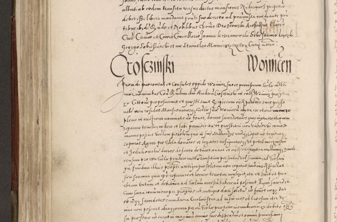 Zdjęcie nr 595 dla obiektu archiwalnego: Acta actorum, constitutionum, obligationum, resignationum, quietationum tempore R. D. Petr Myszkowski, episcopi Cracoviensis, qui post mortem R. D. Francisci Krasiński, episcopi Cracoviensis solius Dei optimi maximi benignitate, Serenissimi Stephani regis Poloniase favore et clementia ex Plocensi ad Cracoviensem auctoritate Ssmi Gregorii XIII successit ab anno 1577 mense Novembri ad annum 1591 mensem Aprilem successive acticatorum.
