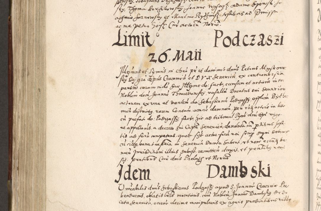 Zdjęcie nr 791 dla obiektu archiwalnego: Acta actorum, constitutionum, obligationum, resignationum, quietationum tempore R. D. Petr Myszkowski, episcopi Cracoviensis, qui post mortem R. D. Francisci Krasiński, episcopi Cracoviensis solius Dei optimi maximi benignitate, Serenissimi Stephani regis Poloniase favore et clementia ex Plocensi ad Cracoviensem auctoritate Ssmi Gregorii XIII successit ab anno 1577 mense Novembri ad annum 1591 mensem Aprilem successive acticatorum.