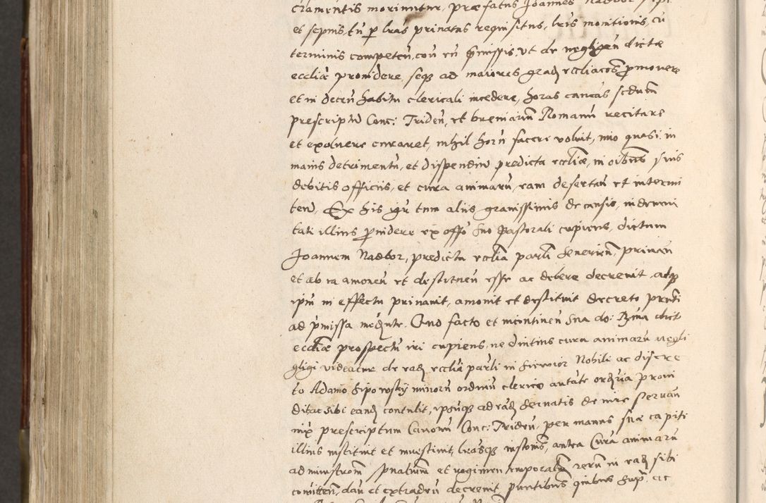 Zdjęcie nr 787 dla obiektu archiwalnego: Acta actorum, constitutionum, obligationum, resignationum, quietationum tempore R. D. Petr Myszkowski, episcopi Cracoviensis, qui post mortem R. D. Francisci Krasiński, episcopi Cracoviensis solius Dei optimi maximi benignitate, Serenissimi Stephani regis Poloniase favore et clementia ex Plocensi ad Cracoviensem auctoritate Ssmi Gregorii XIII successit ab anno 1577 mense Novembri ad annum 1591 mensem Aprilem successive acticatorum.