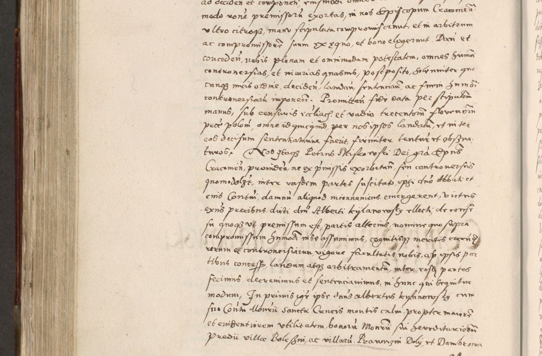 Zdjęcie nr 783 dla obiektu archiwalnego: Acta actorum, constitutionum, obligationum, resignationum, quietationum tempore R. D. Petr Myszkowski, episcopi Cracoviensis, qui post mortem R. D. Francisci Krasiński, episcopi Cracoviensis solius Dei optimi maximi benignitate, Serenissimi Stephani regis Poloniase favore et clementia ex Plocensi ad Cracoviensem auctoritate Ssmi Gregorii XIII successit ab anno 1577 mense Novembri ad annum 1591 mensem Aprilem successive acticatorum.