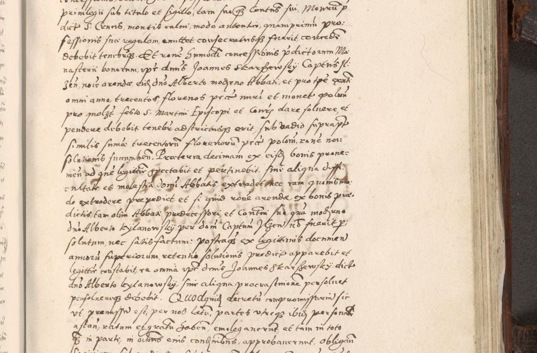 Zdjęcie nr 784 dla obiektu archiwalnego: Acta actorum, constitutionum, obligationum, resignationum, quietationum tempore R. D. Petr Myszkowski, episcopi Cracoviensis, qui post mortem R. D. Francisci Krasiński, episcopi Cracoviensis solius Dei optimi maximi benignitate, Serenissimi Stephani regis Poloniase favore et clementia ex Plocensi ad Cracoviensem auctoritate Ssmi Gregorii XIII successit ab anno 1577 mense Novembri ad annum 1591 mensem Aprilem successive acticatorum.