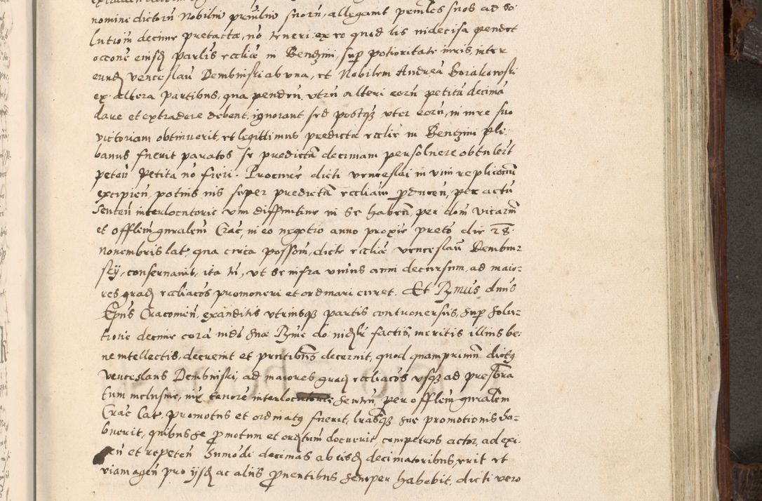 Zdjęcie nr 772 dla obiektu archiwalnego: Acta actorum, constitutionum, obligationum, resignationum, quietationum tempore R. D. Petr Myszkowski, episcopi Cracoviensis, qui post mortem R. D. Francisci Krasiński, episcopi Cracoviensis solius Dei optimi maximi benignitate, Serenissimi Stephani regis Poloniase favore et clementia ex Plocensi ad Cracoviensem auctoritate Ssmi Gregorii XIII successit ab anno 1577 mense Novembri ad annum 1591 mensem Aprilem successive acticatorum.