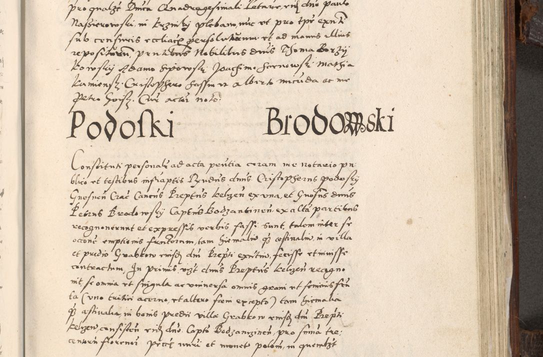 Zdjęcie nr 768 dla obiektu archiwalnego: Acta actorum, constitutionum, obligationum, resignationum, quietationum tempore R. D. Petr Myszkowski, episcopi Cracoviensis, qui post mortem R. D. Francisci Krasiński, episcopi Cracoviensis solius Dei optimi maximi benignitate, Serenissimi Stephani regis Poloniase favore et clementia ex Plocensi ad Cracoviensem auctoritate Ssmi Gregorii XIII successit ab anno 1577 mense Novembri ad annum 1591 mensem Aprilem successive acticatorum.