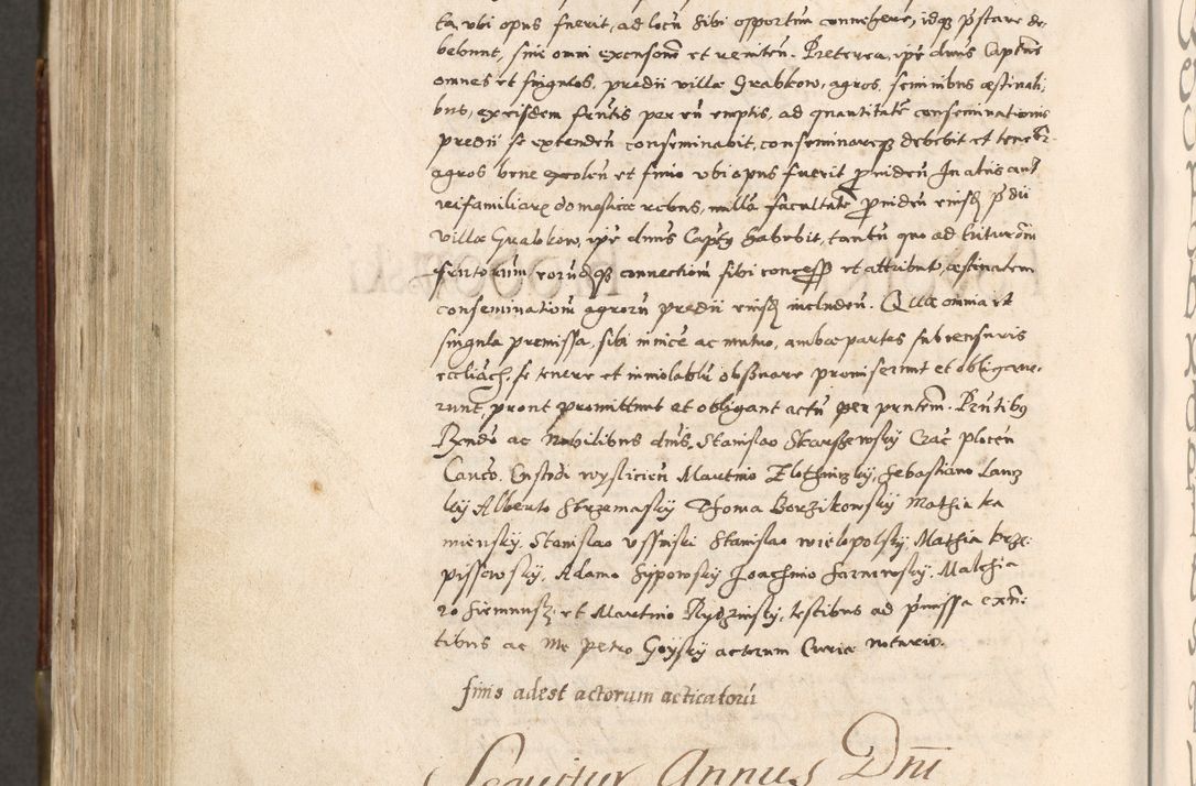 Zdjęcie nr 769 dla obiektu archiwalnego: Acta actorum, constitutionum, obligationum, resignationum, quietationum tempore R. D. Petr Myszkowski, episcopi Cracoviensis, qui post mortem R. D. Francisci Krasiński, episcopi Cracoviensis solius Dei optimi maximi benignitate, Serenissimi Stephani regis Poloniase favore et clementia ex Plocensi ad Cracoviensem auctoritate Ssmi Gregorii XIII successit ab anno 1577 mense Novembri ad annum 1591 mensem Aprilem successive acticatorum.