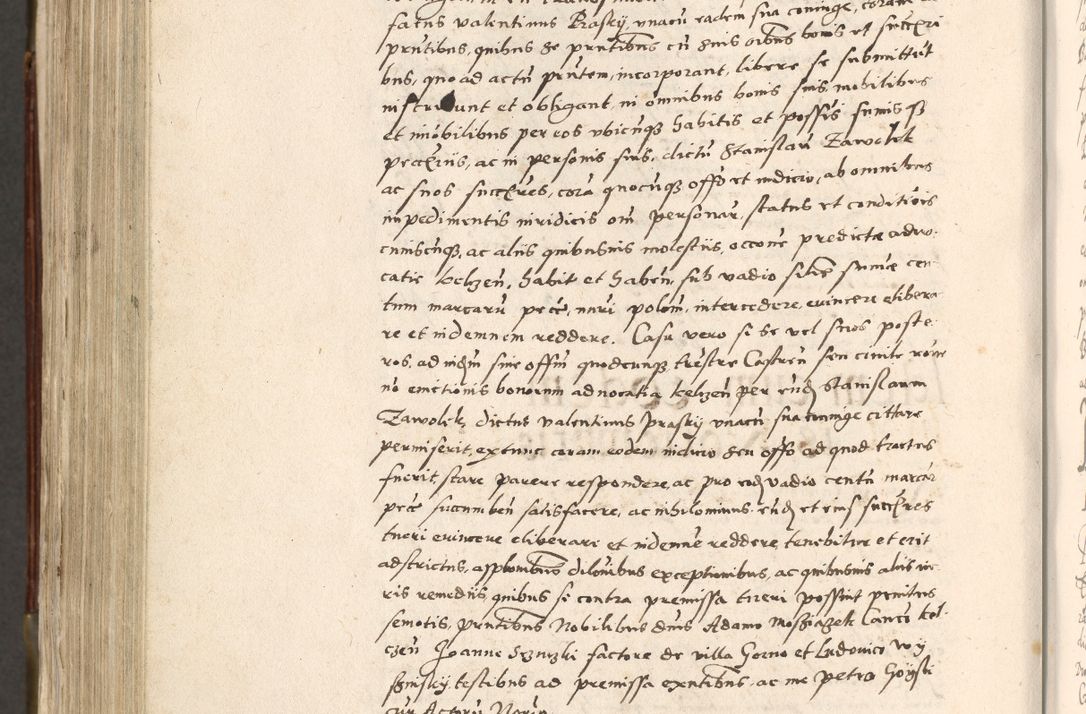 Zdjęcie nr 763 dla obiektu archiwalnego: Acta actorum, constitutionum, obligationum, resignationum, quietationum tempore R. D. Petr Myszkowski, episcopi Cracoviensis, qui post mortem R. D. Francisci Krasiński, episcopi Cracoviensis solius Dei optimi maximi benignitate, Serenissimi Stephani regis Poloniase favore et clementia ex Plocensi ad Cracoviensem auctoritate Ssmi Gregorii XIII successit ab anno 1577 mense Novembri ad annum 1591 mensem Aprilem successive acticatorum.