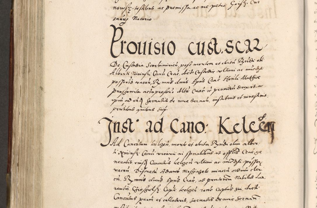 Zdjęcie nr 745 dla obiektu archiwalnego: Acta actorum, constitutionum, obligationum, resignationum, quietationum tempore R. D. Petr Myszkowski, episcopi Cracoviensis, qui post mortem R. D. Francisci Krasiński, episcopi Cracoviensis solius Dei optimi maximi benignitate, Serenissimi Stephani regis Poloniase favore et clementia ex Plocensi ad Cracoviensem auctoritate Ssmi Gregorii XIII successit ab anno 1577 mense Novembri ad annum 1591 mensem Aprilem successive acticatorum.