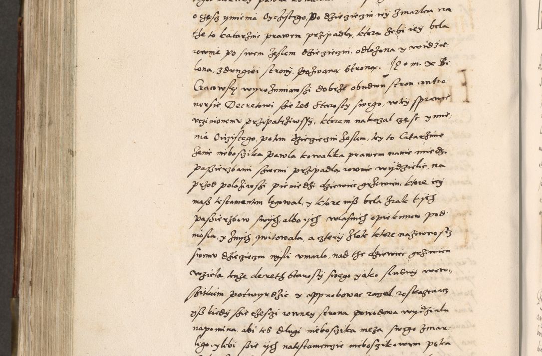 Zdjęcie nr 743 dla obiektu archiwalnego: Acta actorum, constitutionum, obligationum, resignationum, quietationum tempore R. D. Petr Myszkowski, episcopi Cracoviensis, qui post mortem R. D. Francisci Krasiński, episcopi Cracoviensis solius Dei optimi maximi benignitate, Serenissimi Stephani regis Poloniase favore et clementia ex Plocensi ad Cracoviensem auctoritate Ssmi Gregorii XIII successit ab anno 1577 mense Novembri ad annum 1591 mensem Aprilem successive acticatorum.