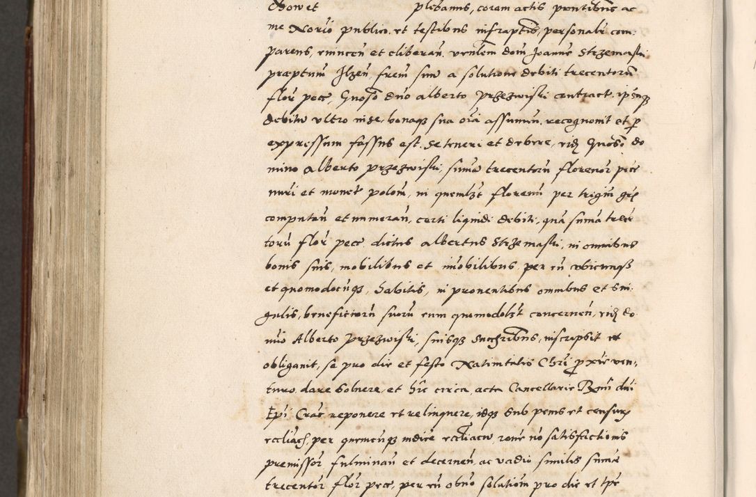 Zdjęcie nr 733 dla obiektu archiwalnego: Acta actorum, constitutionum, obligationum, resignationum, quietationum tempore R. D. Petr Myszkowski, episcopi Cracoviensis, qui post mortem R. D. Francisci Krasiński, episcopi Cracoviensis solius Dei optimi maximi benignitate, Serenissimi Stephani regis Poloniase favore et clementia ex Plocensi ad Cracoviensem auctoritate Ssmi Gregorii XIII successit ab anno 1577 mense Novembri ad annum 1591 mensem Aprilem successive acticatorum.