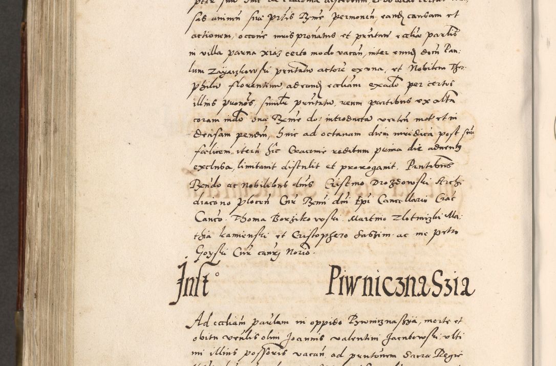 Zdjęcie nr 717 dla obiektu archiwalnego: Acta actorum, constitutionum, obligationum, resignationum, quietationum tempore R. D. Petr Myszkowski, episcopi Cracoviensis, qui post mortem R. D. Francisci Krasiński, episcopi Cracoviensis solius Dei optimi maximi benignitate, Serenissimi Stephani regis Poloniase favore et clementia ex Plocensi ad Cracoviensem auctoritate Ssmi Gregorii XIII successit ab anno 1577 mense Novembri ad annum 1591 mensem Aprilem successive acticatorum.