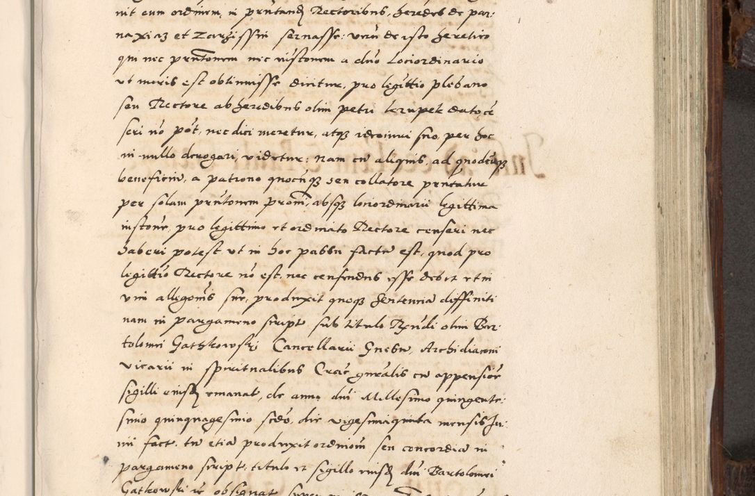 Zdjęcie nr 714 dla obiektu archiwalnego: Acta actorum, constitutionum, obligationum, resignationum, quietationum tempore R. D. Petr Myszkowski, episcopi Cracoviensis, qui post mortem R. D. Francisci Krasiński, episcopi Cracoviensis solius Dei optimi maximi benignitate, Serenissimi Stephani regis Poloniase favore et clementia ex Plocensi ad Cracoviensem auctoritate Ssmi Gregorii XIII successit ab anno 1577 mense Novembri ad annum 1591 mensem Aprilem successive acticatorum.