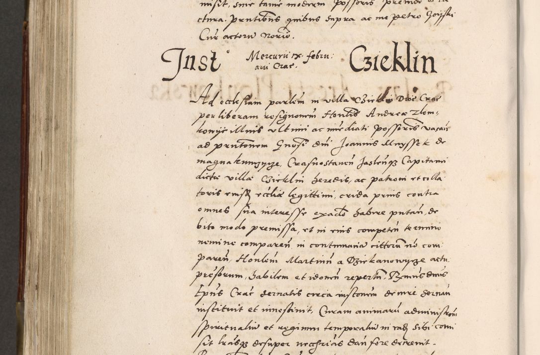 Zdjęcie nr 703 dla obiektu archiwalnego: Acta actorum, constitutionum, obligationum, resignationum, quietationum tempore R. D. Petr Myszkowski, episcopi Cracoviensis, qui post mortem R. D. Francisci Krasiński, episcopi Cracoviensis solius Dei optimi maximi benignitate, Serenissimi Stephani regis Poloniase favore et clementia ex Plocensi ad Cracoviensem auctoritate Ssmi Gregorii XIII successit ab anno 1577 mense Novembri ad annum 1591 mensem Aprilem successive acticatorum.