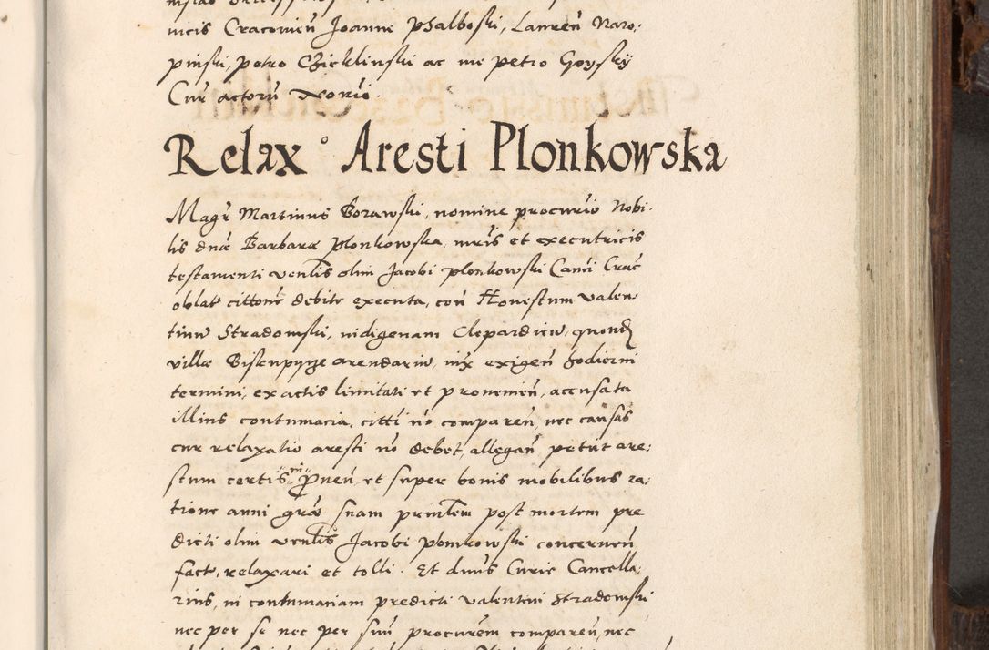 Zdjęcie nr 702 dla obiektu archiwalnego: Acta actorum, constitutionum, obligationum, resignationum, quietationum tempore R. D. Petr Myszkowski, episcopi Cracoviensis, qui post mortem R. D. Francisci Krasiński, episcopi Cracoviensis solius Dei optimi maximi benignitate, Serenissimi Stephani regis Poloniase favore et clementia ex Plocensi ad Cracoviensem auctoritate Ssmi Gregorii XIII successit ab anno 1577 mense Novembri ad annum 1591 mensem Aprilem successive acticatorum.