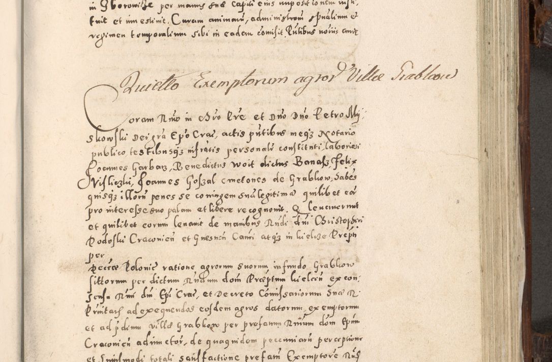 Zdjęcie nr 676 dla obiektu archiwalnego: Acta actorum, constitutionum, obligationum, resignationum, quietationum tempore R. D. Petr Myszkowski, episcopi Cracoviensis, qui post mortem R. D. Francisci Krasiński, episcopi Cracoviensis solius Dei optimi maximi benignitate, Serenissimi Stephani regis Poloniase favore et clementia ex Plocensi ad Cracoviensem auctoritate Ssmi Gregorii XIII successit ab anno 1577 mense Novembri ad annum 1591 mensem Aprilem successive acticatorum.