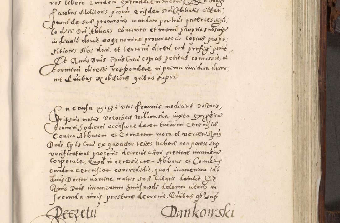Zdjęcie nr 658 dla obiektu archiwalnego: Acta actorum, constitutionum, obligationum, resignationum, quietationum tempore R. D. Petr Myszkowski, episcopi Cracoviensis, qui post mortem R. D. Francisci Krasiński, episcopi Cracoviensis solius Dei optimi maximi benignitate, Serenissimi Stephani regis Poloniase favore et clementia ex Plocensi ad Cracoviensem auctoritate Ssmi Gregorii XIII successit ab anno 1577 mense Novembri ad annum 1591 mensem Aprilem successive acticatorum.