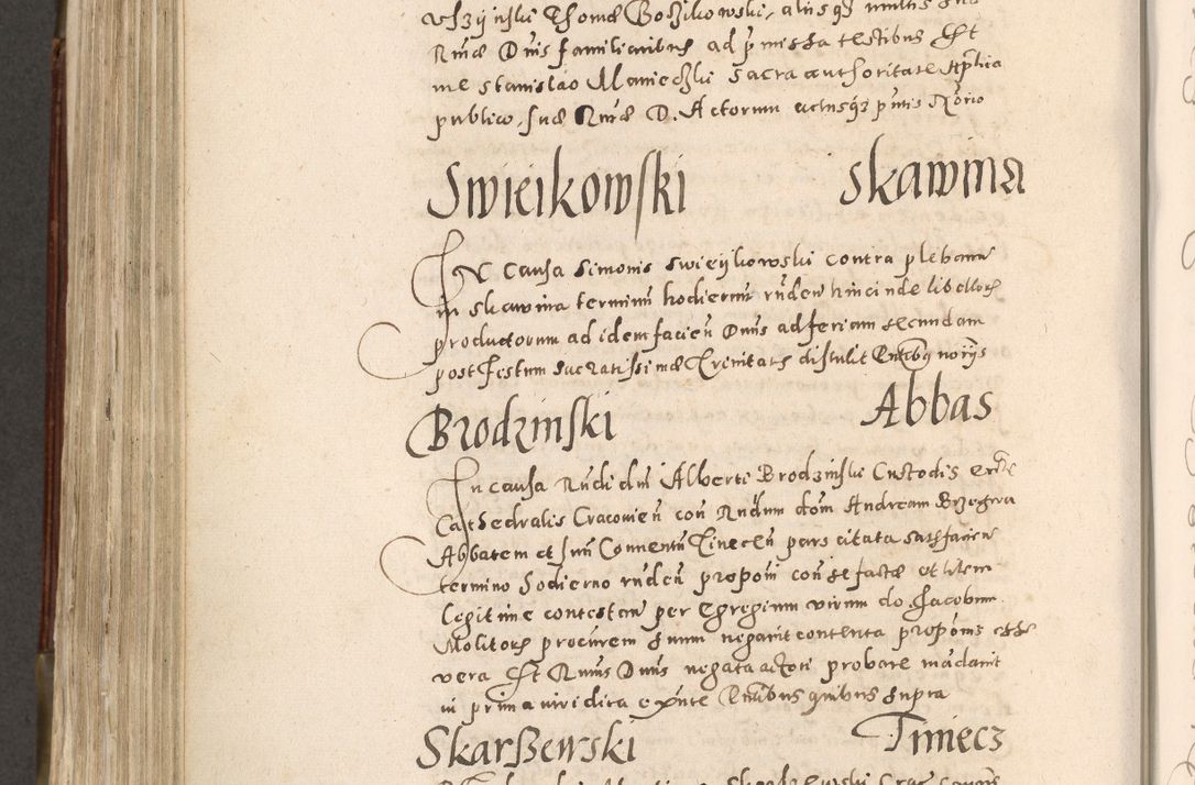 Zdjęcie nr 657 dla obiektu archiwalnego: Acta actorum, constitutionum, obligationum, resignationum, quietationum tempore R. D. Petr Myszkowski, episcopi Cracoviensis, qui post mortem R. D. Francisci Krasiński, episcopi Cracoviensis solius Dei optimi maximi benignitate, Serenissimi Stephani regis Poloniase favore et clementia ex Plocensi ad Cracoviensem auctoritate Ssmi Gregorii XIII successit ab anno 1577 mense Novembri ad annum 1591 mensem Aprilem successive acticatorum.