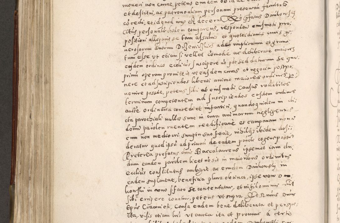 Zdjęcie nr 659 dla obiektu archiwalnego: Acta actorum, constitutionum, obligationum, resignationum, quietationum tempore R. D. Petr Myszkowski, episcopi Cracoviensis, qui post mortem R. D. Francisci Krasiński, episcopi Cracoviensis solius Dei optimi maximi benignitate, Serenissimi Stephani regis Poloniase favore et clementia ex Plocensi ad Cracoviensem auctoritate Ssmi Gregorii XIII successit ab anno 1577 mense Novembri ad annum 1591 mensem Aprilem successive acticatorum.