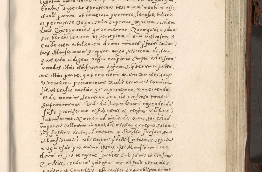 Zdjęcie nr 656 dla obiektu archiwalnego: Acta actorum, constitutionum, obligationum, resignationum, quietationum tempore R. D. Petr Myszkowski, episcopi Cracoviensis, qui post mortem R. D. Francisci Krasiński, episcopi Cracoviensis solius Dei optimi maximi benignitate, Serenissimi Stephani regis Poloniase favore et clementia ex Plocensi ad Cracoviensem auctoritate Ssmi Gregorii XIII successit ab anno 1577 mense Novembri ad annum 1591 mensem Aprilem successive acticatorum.