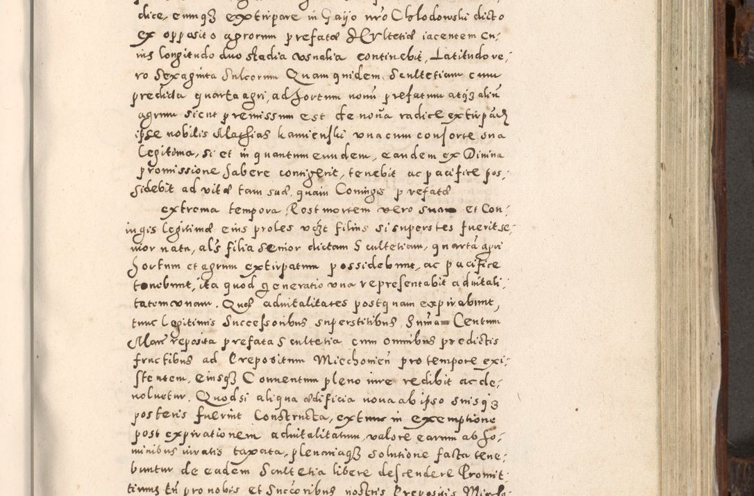 Zdjęcie nr 644 dla obiektu archiwalnego: Acta actorum, constitutionum, obligationum, resignationum, quietationum tempore R. D. Petr Myszkowski, episcopi Cracoviensis, qui post mortem R. D. Francisci Krasiński, episcopi Cracoviensis solius Dei optimi maximi benignitate, Serenissimi Stephani regis Poloniase favore et clementia ex Plocensi ad Cracoviensem auctoritate Ssmi Gregorii XIII successit ab anno 1577 mense Novembri ad annum 1591 mensem Aprilem successive acticatorum.