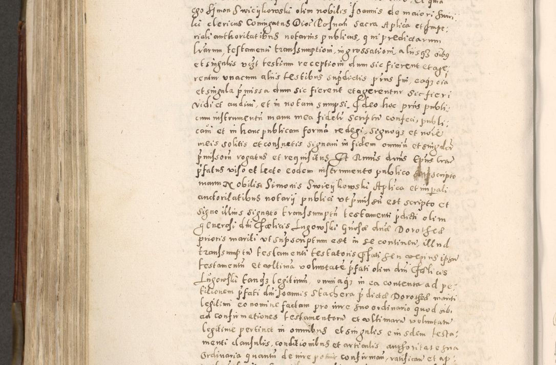 Zdjęcie nr 637 dla obiektu archiwalnego: Acta actorum, constitutionum, obligationum, resignationum, quietationum tempore R. D. Petr Myszkowski, episcopi Cracoviensis, qui post mortem R. D. Francisci Krasiński, episcopi Cracoviensis solius Dei optimi maximi benignitate, Serenissimi Stephani regis Poloniase favore et clementia ex Plocensi ad Cracoviensem auctoritate Ssmi Gregorii XIII successit ab anno 1577 mense Novembri ad annum 1591 mensem Aprilem successive acticatorum.