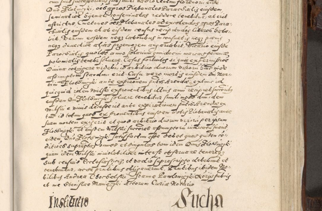 Zdjęcie nr 630 dla obiektu archiwalnego: Acta actorum, constitutionum, obligationum, resignationum, quietationum tempore R. D. Petr Myszkowski, episcopi Cracoviensis, qui post mortem R. D. Francisci Krasiński, episcopi Cracoviensis solius Dei optimi maximi benignitate, Serenissimi Stephani regis Poloniase favore et clementia ex Plocensi ad Cracoviensem auctoritate Ssmi Gregorii XIII successit ab anno 1577 mense Novembri ad annum 1591 mensem Aprilem successive acticatorum.