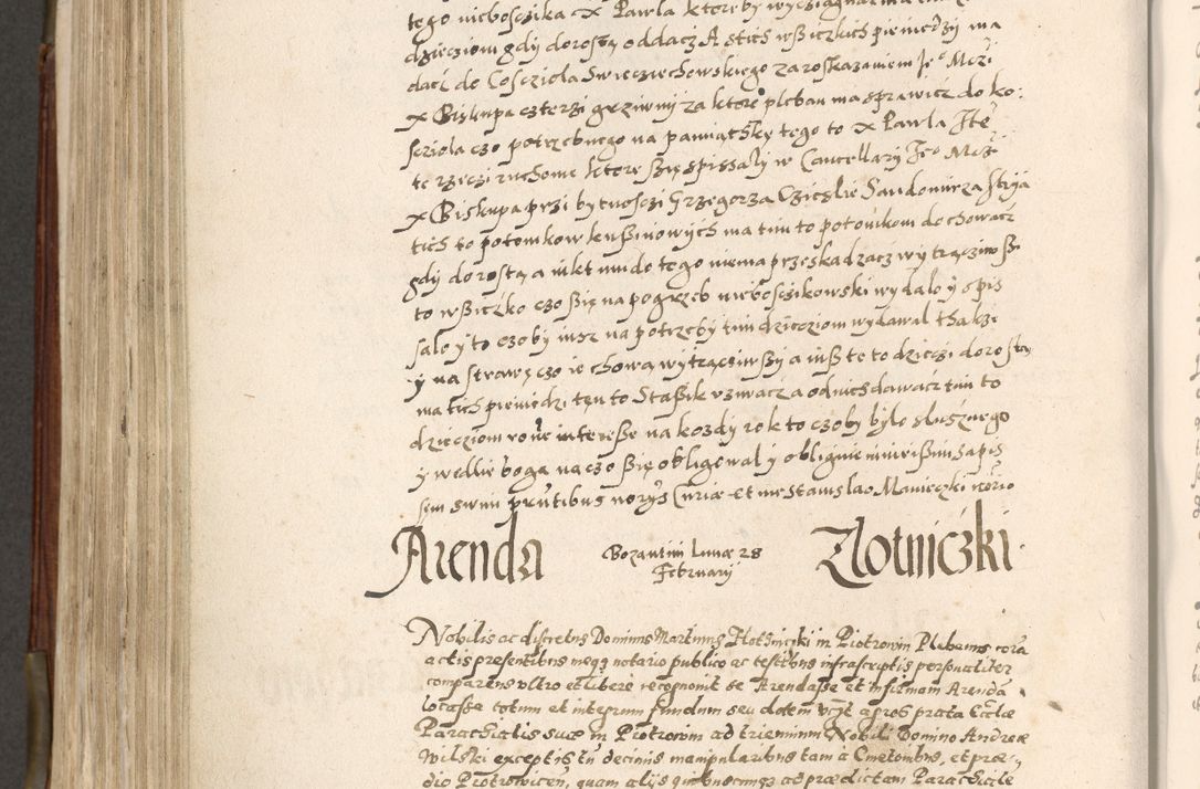 Zdjęcie nr 629 dla obiektu archiwalnego: Acta actorum, constitutionum, obligationum, resignationum, quietationum tempore R. D. Petr Myszkowski, episcopi Cracoviensis, qui post mortem R. D. Francisci Krasiński, episcopi Cracoviensis solius Dei optimi maximi benignitate, Serenissimi Stephani regis Poloniase favore et clementia ex Plocensi ad Cracoviensem auctoritate Ssmi Gregorii XIII successit ab anno 1577 mense Novembri ad annum 1591 mensem Aprilem successive acticatorum.