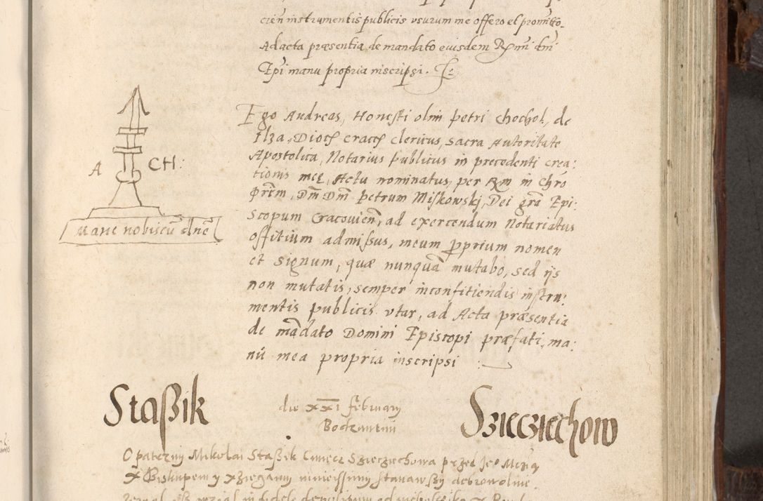 Zdjęcie nr 628 dla obiektu archiwalnego: Acta actorum, constitutionum, obligationum, resignationum, quietationum tempore R. D. Petr Myszkowski, episcopi Cracoviensis, qui post mortem R. D. Francisci Krasiński, episcopi Cracoviensis solius Dei optimi maximi benignitate, Serenissimi Stephani regis Poloniase favore et clementia ex Plocensi ad Cracoviensem auctoritate Ssmi Gregorii XIII successit ab anno 1577 mense Novembri ad annum 1591 mensem Aprilem successive acticatorum.