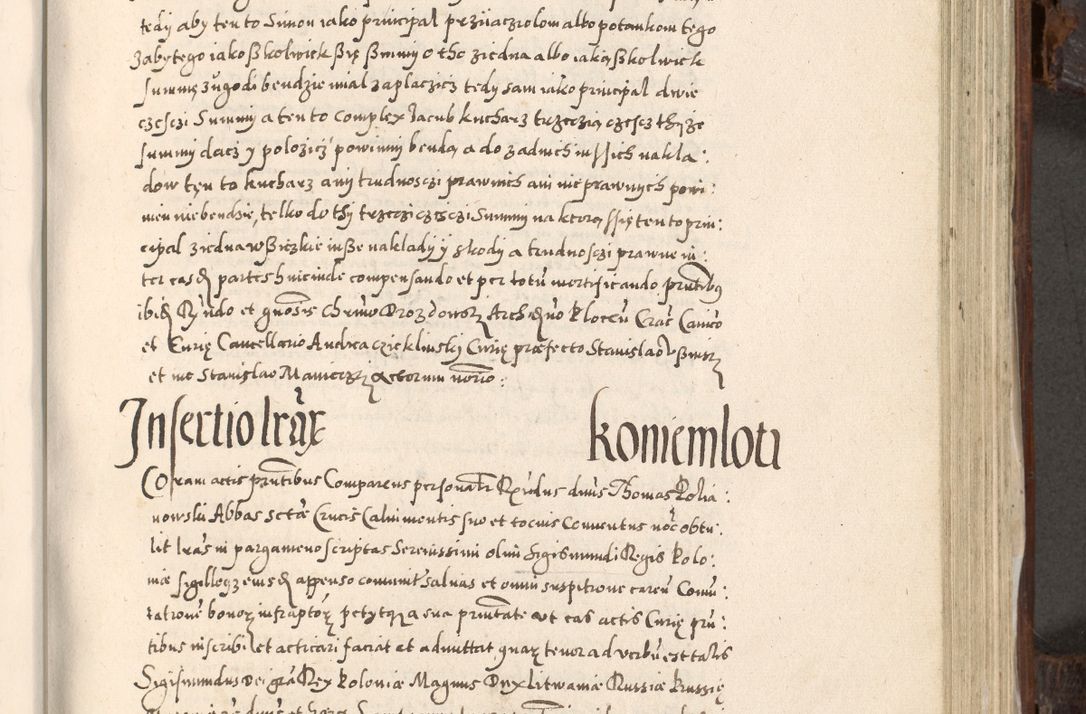 Zdjęcie nr 616 dla obiektu archiwalnego: Acta actorum, constitutionum, obligationum, resignationum, quietationum tempore R. D. Petr Myszkowski, episcopi Cracoviensis, qui post mortem R. D. Francisci Krasiński, episcopi Cracoviensis solius Dei optimi maximi benignitate, Serenissimi Stephani regis Poloniase favore et clementia ex Plocensi ad Cracoviensem auctoritate Ssmi Gregorii XIII successit ab anno 1577 mense Novembri ad annum 1591 mensem Aprilem successive acticatorum.