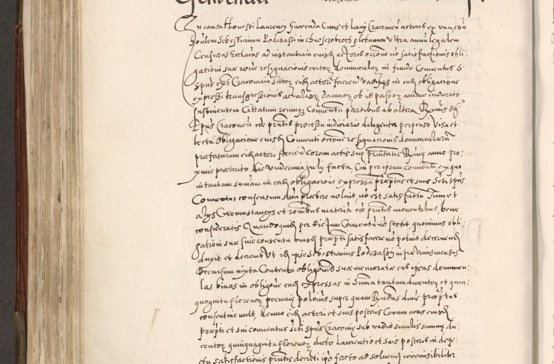 Zdjęcie nr 607 dla obiektu archiwalnego: Acta actorum, constitutionum, obligationum, resignationum, quietationum tempore R. D. Petr Myszkowski, episcopi Cracoviensis, qui post mortem R. D. Francisci Krasiński, episcopi Cracoviensis solius Dei optimi maximi benignitate, Serenissimi Stephani regis Poloniase favore et clementia ex Plocensi ad Cracoviensem auctoritate Ssmi Gregorii XIII successit ab anno 1577 mense Novembri ad annum 1591 mensem Aprilem successive acticatorum.