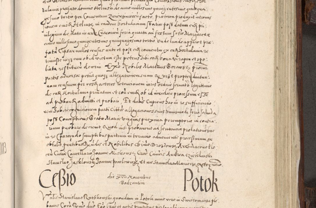 Zdjęcie nr 604 dla obiektu archiwalnego: Acta actorum, constitutionum, obligationum, resignationum, quietationum tempore R. D. Petr Myszkowski, episcopi Cracoviensis, qui post mortem R. D. Francisci Krasiński, episcopi Cracoviensis solius Dei optimi maximi benignitate, Serenissimi Stephani regis Poloniase favore et clementia ex Plocensi ad Cracoviensem auctoritate Ssmi Gregorii XIII successit ab anno 1577 mense Novembri ad annum 1591 mensem Aprilem successive acticatorum.