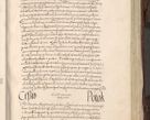 Zdjęcie nr 604 dla obiektu archiwalnego: Acta actorum, constitutionum, obligationum, resignationum, quietationum tempore R. D. Petr Myszkowski, episcopi Cracoviensis, qui post mortem R. D. Francisci Krasiński, episcopi Cracoviensis solius Dei optimi maximi benignitate, Serenissimi Stephani regis Poloniase favore et clementia ex Plocensi ad Cracoviensem auctoritate Ssmi Gregorii XIII successit ab anno 1577 mense Novembri ad annum 1591 mensem Aprilem successive acticatorum.