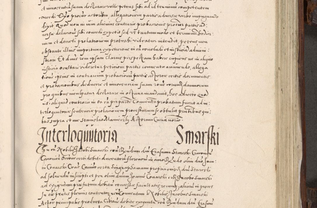 Zdjęcie nr 598 dla obiektu archiwalnego: Acta actorum, constitutionum, obligationum, resignationum, quietationum tempore R. D. Petr Myszkowski, episcopi Cracoviensis, qui post mortem R. D. Francisci Krasiński, episcopi Cracoviensis solius Dei optimi maximi benignitate, Serenissimi Stephani regis Poloniase favore et clementia ex Plocensi ad Cracoviensem auctoritate Ssmi Gregorii XIII successit ab anno 1577 mense Novembri ad annum 1591 mensem Aprilem successive acticatorum.