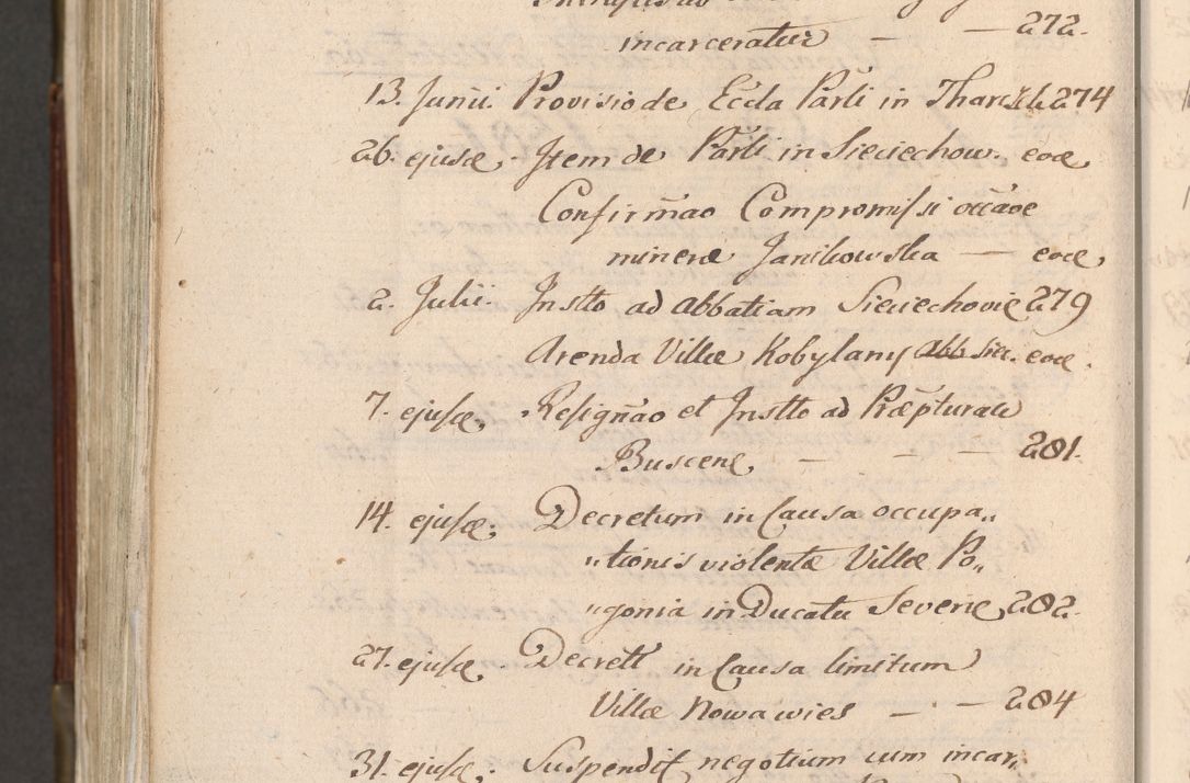 Zdjęcie nr 1117 dla obiektu archiwalnego: Acta actorum, constitutionum, obligationum, resignationum, quietationum tempore R. D. Petr Myszkowski, episcopi Cracoviensis, qui post mortem R. D. Francisci Krasiński, episcopi Cracoviensis solius Dei optimi maximi benignitate, Serenissimi Stephani regis Poloniase favore et clementia ex Plocensi ad Cracoviensem auctoritate Ssmi Gregorii XIII successit ab anno 1577 mense Novembri ad annum 1591 mensem Aprilem successive acticatorum.