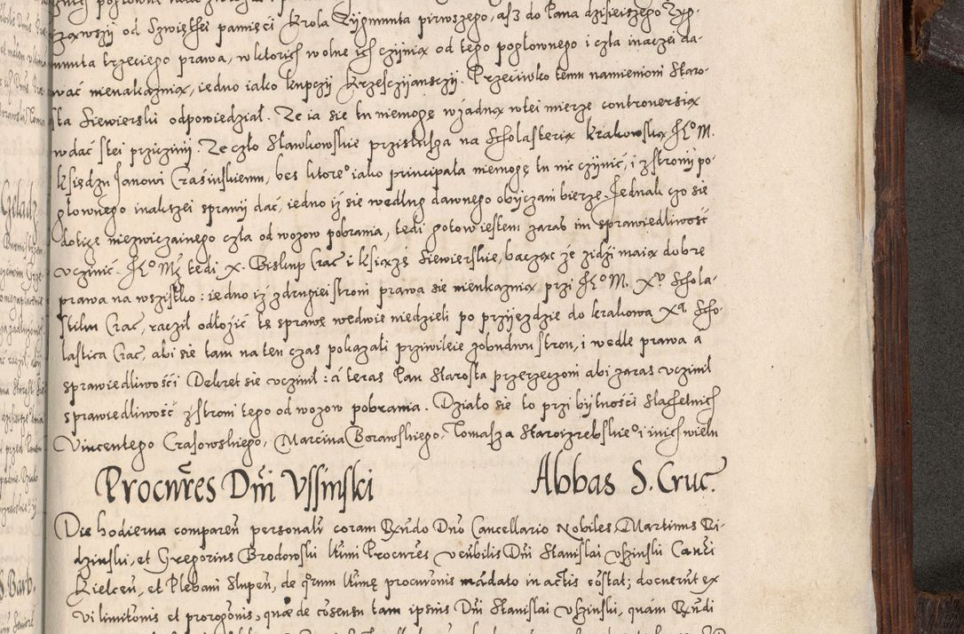 Zdjęcie nr 1096 dla obiektu archiwalnego: Acta actorum, constitutionum, obligationum, resignationum, quietationum tempore R. D. Petr Myszkowski, episcopi Cracoviensis, qui post mortem R. D. Francisci Krasiński, episcopi Cracoviensis solius Dei optimi maximi benignitate, Serenissimi Stephani regis Poloniase favore et clementia ex Plocensi ad Cracoviensem auctoritate Ssmi Gregorii XIII successit ab anno 1577 mense Novembri ad annum 1591 mensem Aprilem successive acticatorum.