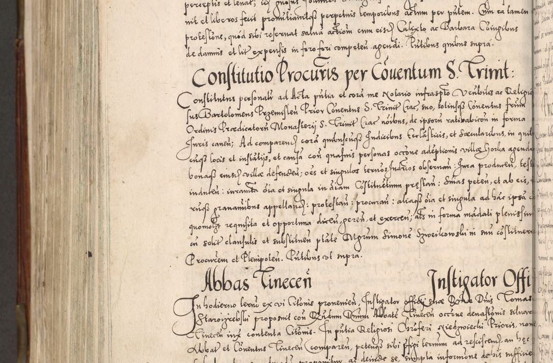 Zdjęcie nr 1091 dla obiektu archiwalnego: Acta actorum, constitutionum, obligationum, resignationum, quietationum tempore R. D. Petr Myszkowski, episcopi Cracoviensis, qui post mortem R. D. Francisci Krasiński, episcopi Cracoviensis solius Dei optimi maximi benignitate, Serenissimi Stephani regis Poloniase favore et clementia ex Plocensi ad Cracoviensem auctoritate Ssmi Gregorii XIII successit ab anno 1577 mense Novembri ad annum 1591 mensem Aprilem successive acticatorum.